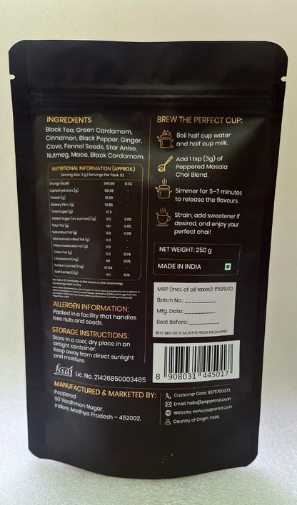 Peppered Masala Chai